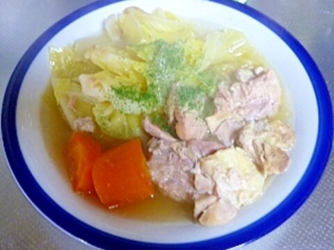 チキン野菜スープ